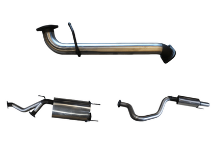 Manta 3″ Stainless Cat Back Exhaust with Rear Muffler | Toyota Landcruiser 100 Series UZJ100 4.7L V8 Petrol 1998–2007