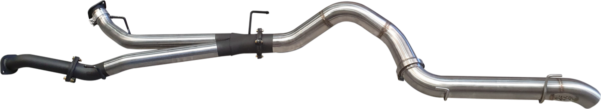 Manta Twin 3″ to 4″ Stainless DPF Back Exhaust | Toyota Landcruiser 200 Series VDJ200 4.5L V8 Twin (with DPF) 2015–2021