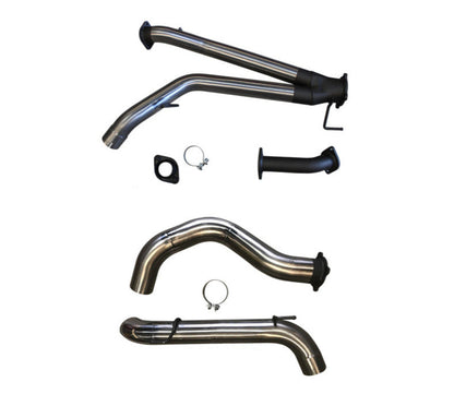 Manta Twin 3″ to 4″ Stainless DPF Back Exhaust | Toyota Landcruiser 200 Series VDJ200 4.5L V8 Twin (with DPF) 2015–2021