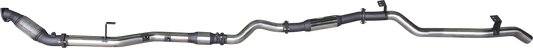 Manta | 3in Turbo Back Exhaust with Cat & Hotdog | Toyota Landcruiser VDJ79 V8 Ute 2016–2025