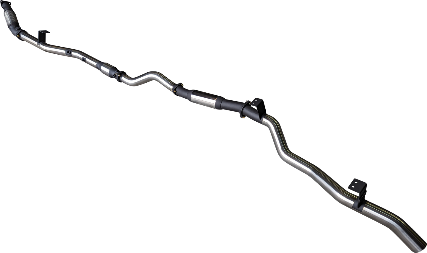Manta | 3in Turbo Back Exhaust with Cat & Hotdog | Toyota Landcruiser VDJ79 V8 Ute 2016–2025