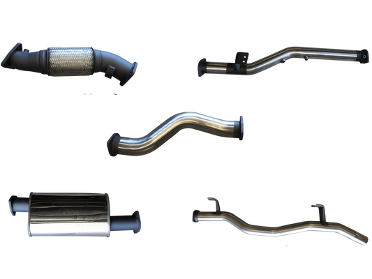 Manta | 3″ Turbo Back Exhaust Without Cat with Muffler | Toyota Landcruiser VDJ79 V8 Ute 2016–2025 (DPF Models)