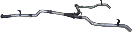 Manta | Dual 3in DPF Back Exhaust System | Toyota Landcruiser VDJ79 V8 Ute 2016–2025