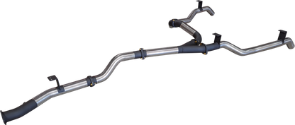 Manta | Dual 3in DPF Back Exhaust System | Toyota Landcruiser VDJ79 V8 Ute 2016–2025