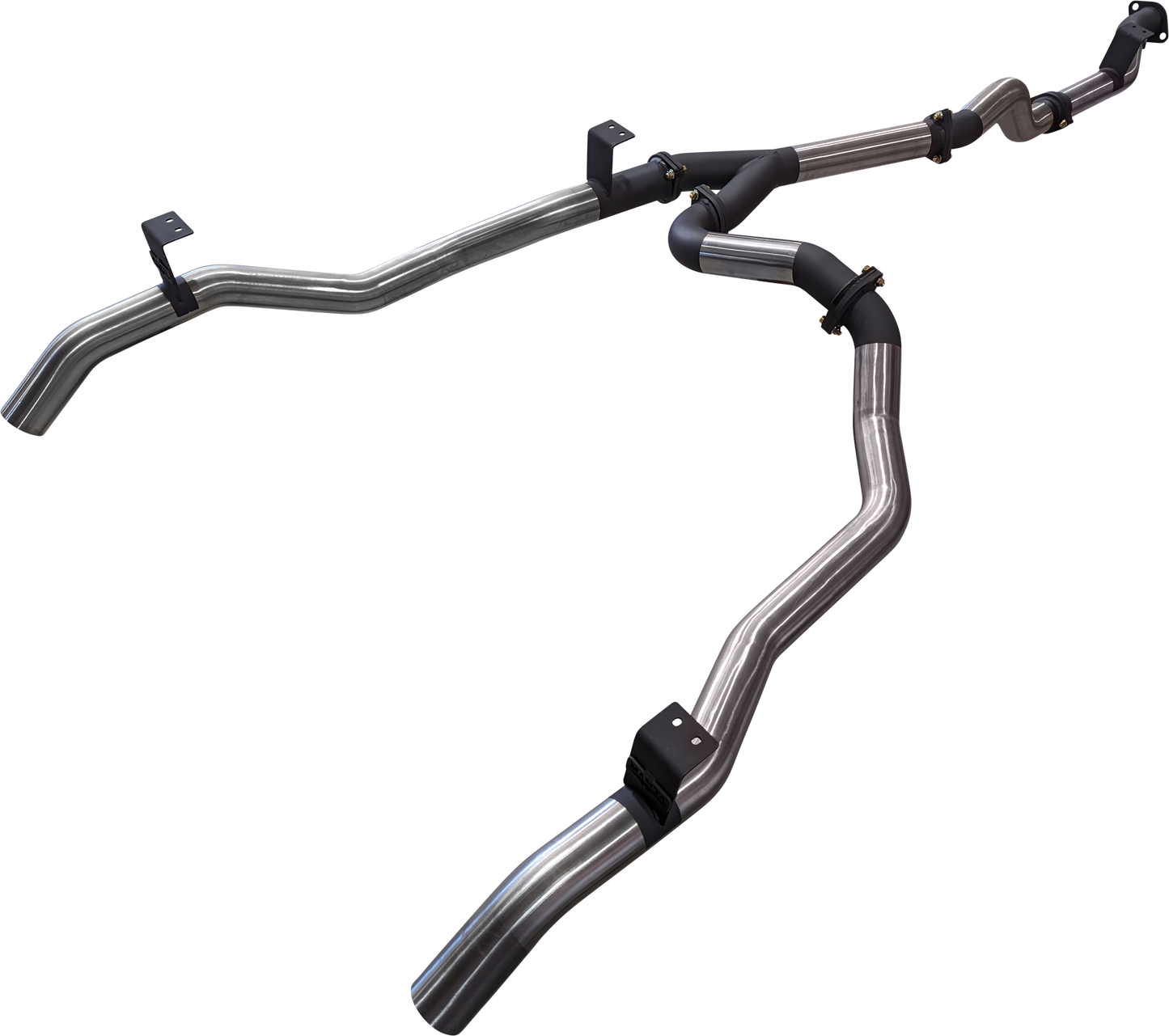 Manta | Dual 3in DPF Back Exhaust System | Toyota Landcruiser VDJ79 V8 Ute 2016–2025