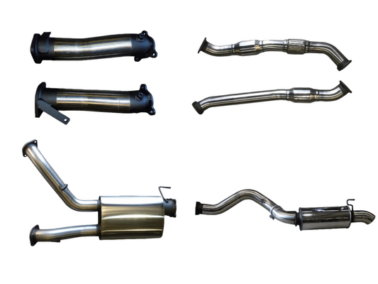 Manta | 3″ Turbo Back with Cats & Muffler, 4″ Exit | Toyota Landcruiser VDJ200 4.5L V8 Diesel Wagon 2007–2015