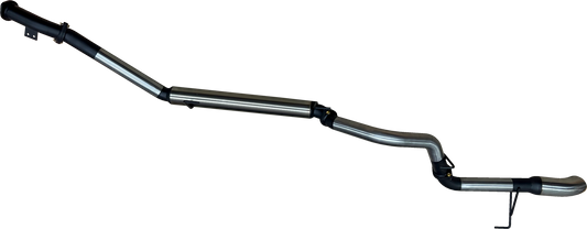 Manta | 3″ DPF Back Exhaust System without Mufflers with 4″ Chrome Tip | Toyota Landcruiser 300 Series V6 2021–2025