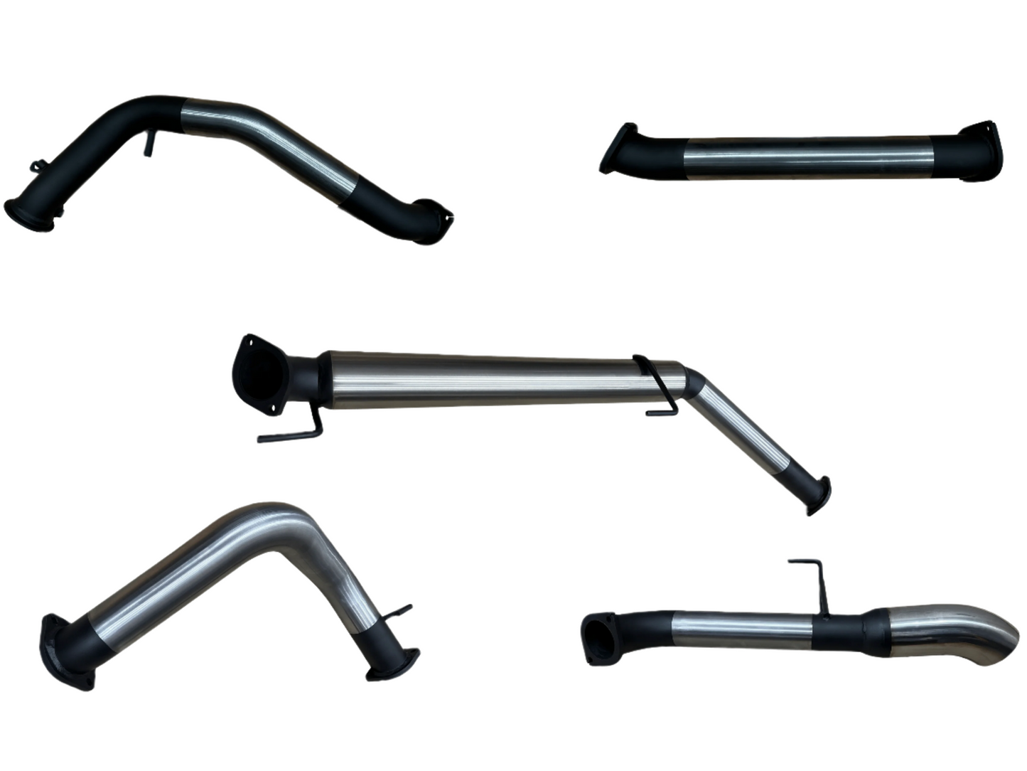 Manta | 3″ Turbo Back Exhaust without Cat & No Mufflers Chrome 4″ Tip | Toyota Landcruiser 300 Series V6 FJA300R Wagon 2021–2025