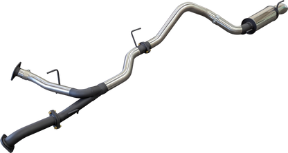 Manta | 2.5″ Dual DPF Back into 3″ Single with Rear Muffler & 4″ Tip | Toyota Landcruiser 200 VDJ200 4.5L V8 Diesel Wagon 2007–2021