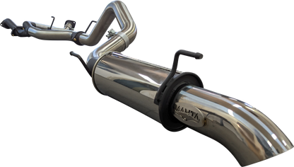 Manta | 2.5″ Dual DPF Back into 3″ Single with Rear Muffler & 4″ Tip | Toyota Landcruiser 200 VDJ200 4.5L V8 Diesel Wagon 2007–2021