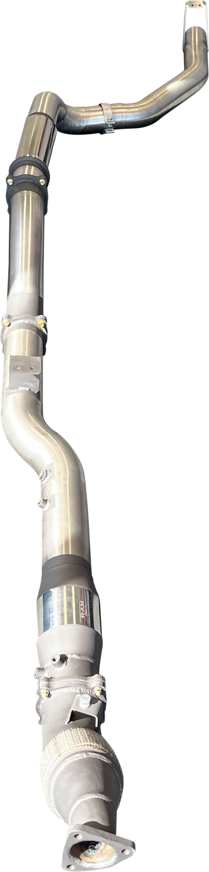 Manta | 4″ Turbo Back Exhaust System with Cats | Toyota Landcruiser VDJ79 Single & Dual Cab Ute 2016–2025 (Superior Eng Coil Conversion)