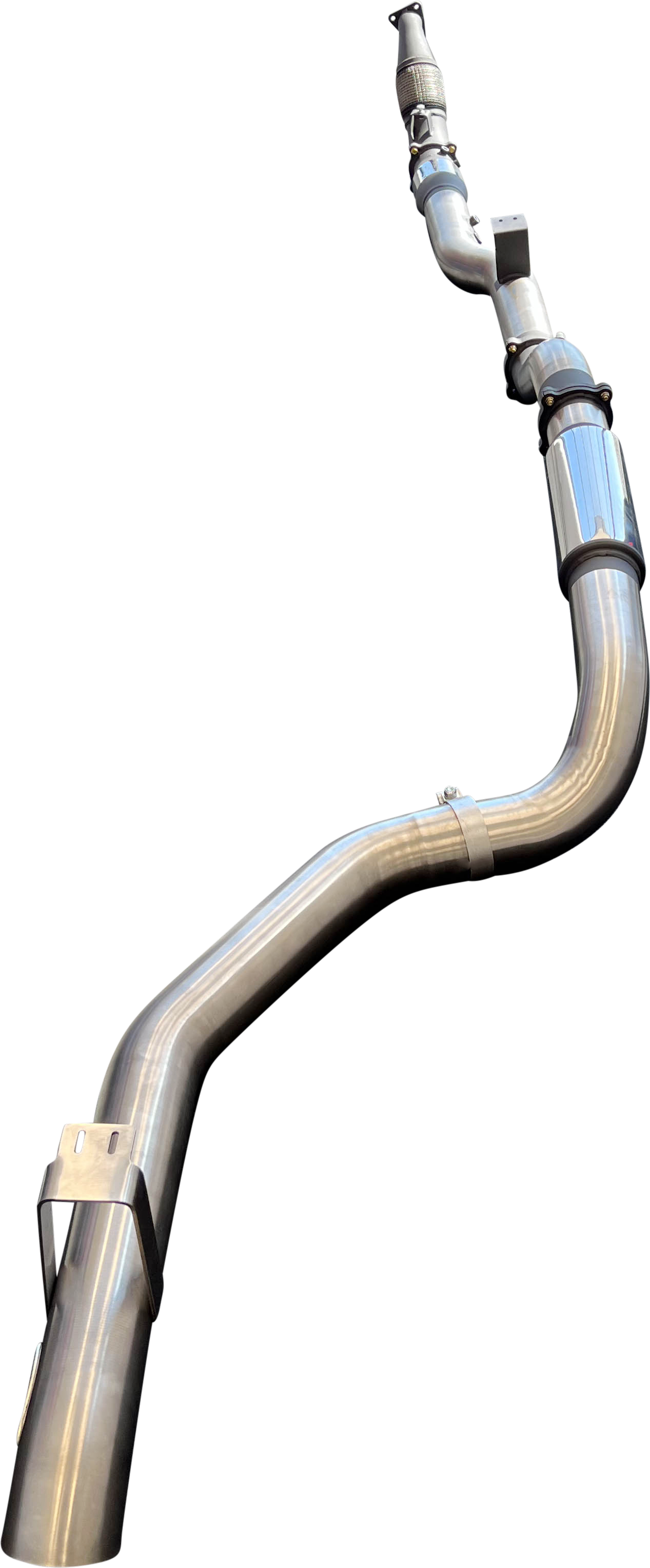 Manta | 4″ Turbo Back Exhaust System with Cats | Toyota Landcruiser VDJ79 Single & Dual Cab Ute 2016–2025 (Superior Eng Coil Conversion)