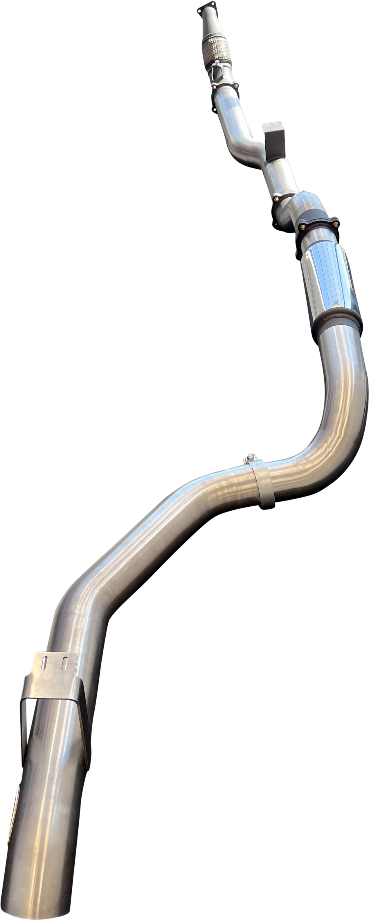 Manta | 4″ Turbo Back Exhaust System without Cats | Toyota Landcruiser VDJ79 Single & Dual Cab Ute 2016–2025 (Superior Eng Coil Conversion)