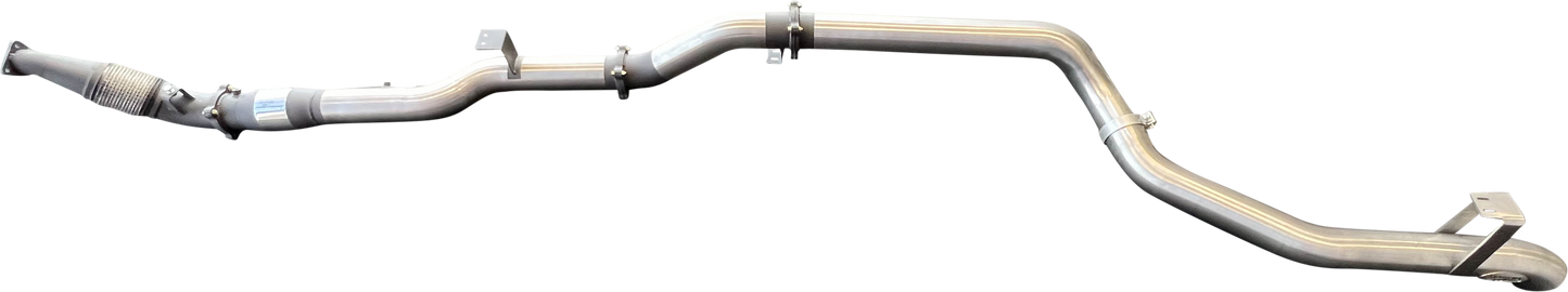 Manta | 4″ Turbo Back Exhaust System with Cats | Toyota Landcruiser VDJ79 Single & Dual Cab Ute 2016–2025 (Superior Eng Coil Conversion)