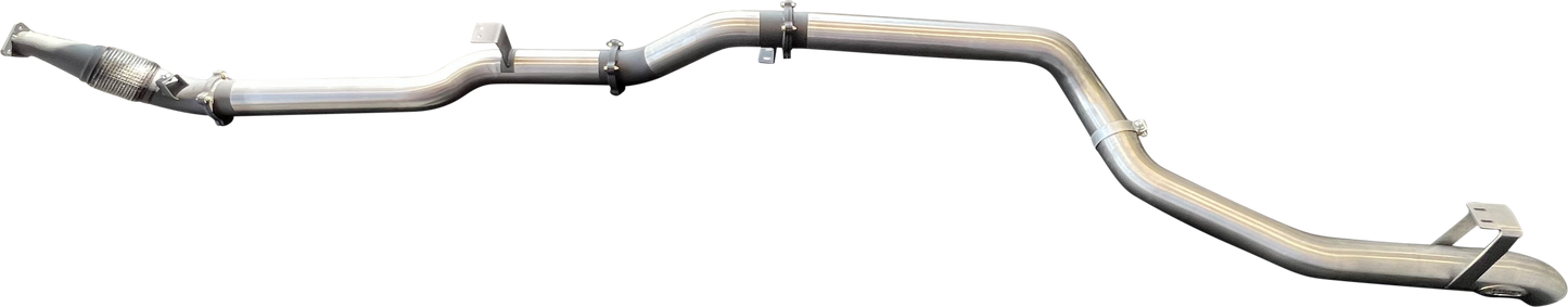 Manta | 4″ Turbo Back Exhaust System without Cats | Toyota Landcruiser VDJ79 Single & Dual Cab Ute 2016–2025 (Superior Eng Coil Conversion)