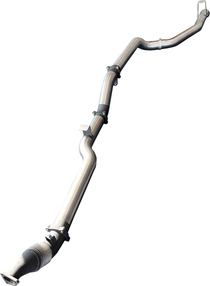 Manta | 4″ Turbo Back Exhaust System without Cats | Toyota Landcruiser VDJ79 Single & Dual Cab Ute 2016–2025 (Superior Eng Coil Conversion)
