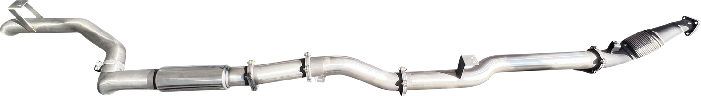 Manta | 4″ Turbo Back without Cats | Landcruiser VDJ79 Ute (Superior Eng Coil 300E) 2016–2025