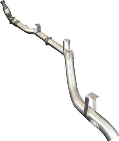 Manta | 4″ Turbo Back with Cat, No Muffler | Toyota Landcruiser VDJ76 V8 Wagon 2016–2025