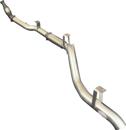 Manta | 4″ Turbo Back without Cat, With Muffler | Toyota Landcruiser VDJ76 V8 Wagon 2007–2016