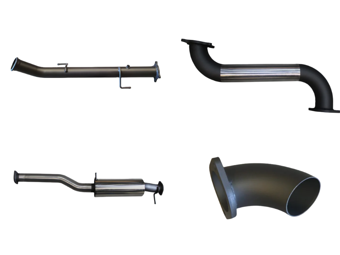 Manta | 3in Dump Pipe Back Exhaust with Small Muffler Diff Dump | Volkswagen Amarok V6 TDI550 TDI580 Ute 2016–2022