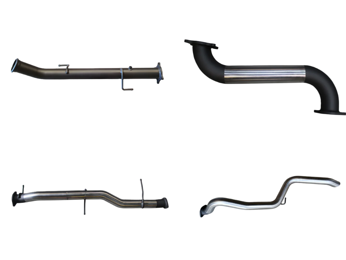 Manta | 3in Dump Pipe Back Exhaust without Muffler Extended Tailpipe | Volkswagen Amarok V6 TDI550 TDI580 Ute 2016–2022