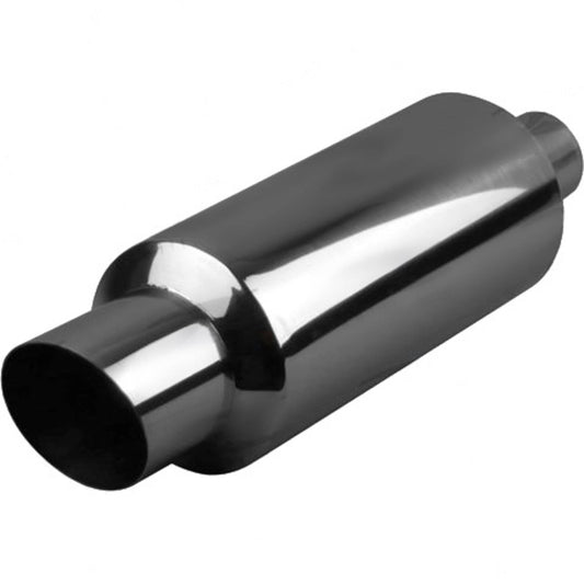 Redback Angle Cut Cannon Exhaust Tip 7" Round Outlet 4.5" Tip 2.5" Inlet - SSR112-63-7
