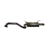 REDBACK - Ford Falcon BA BF (2003 - 2008) Sedan 2.5" Catback Exhaust with Hotdog Centre and Dual Outlet Rear Muffler