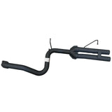 Exhaust 2.5" System with Hotdog Centre and Rear Muffler Delete for Ford Falcon FG Ute (02/2008 - 12/2014)