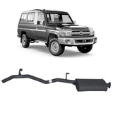 REDBACK - Toyota Landcruiser 75, 78 Series (1984 - 2007) 4.2L 1HZ Performance Headers and Exhaust