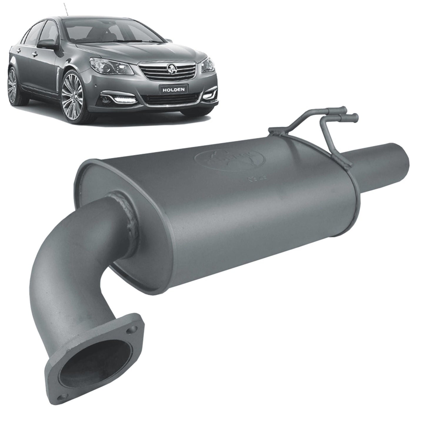 REDBACK - Holden Commodore VE, VF Sedan / Wagon (2006 - 2017) Dual 3" Engine Back Exhaust with Hotdogs