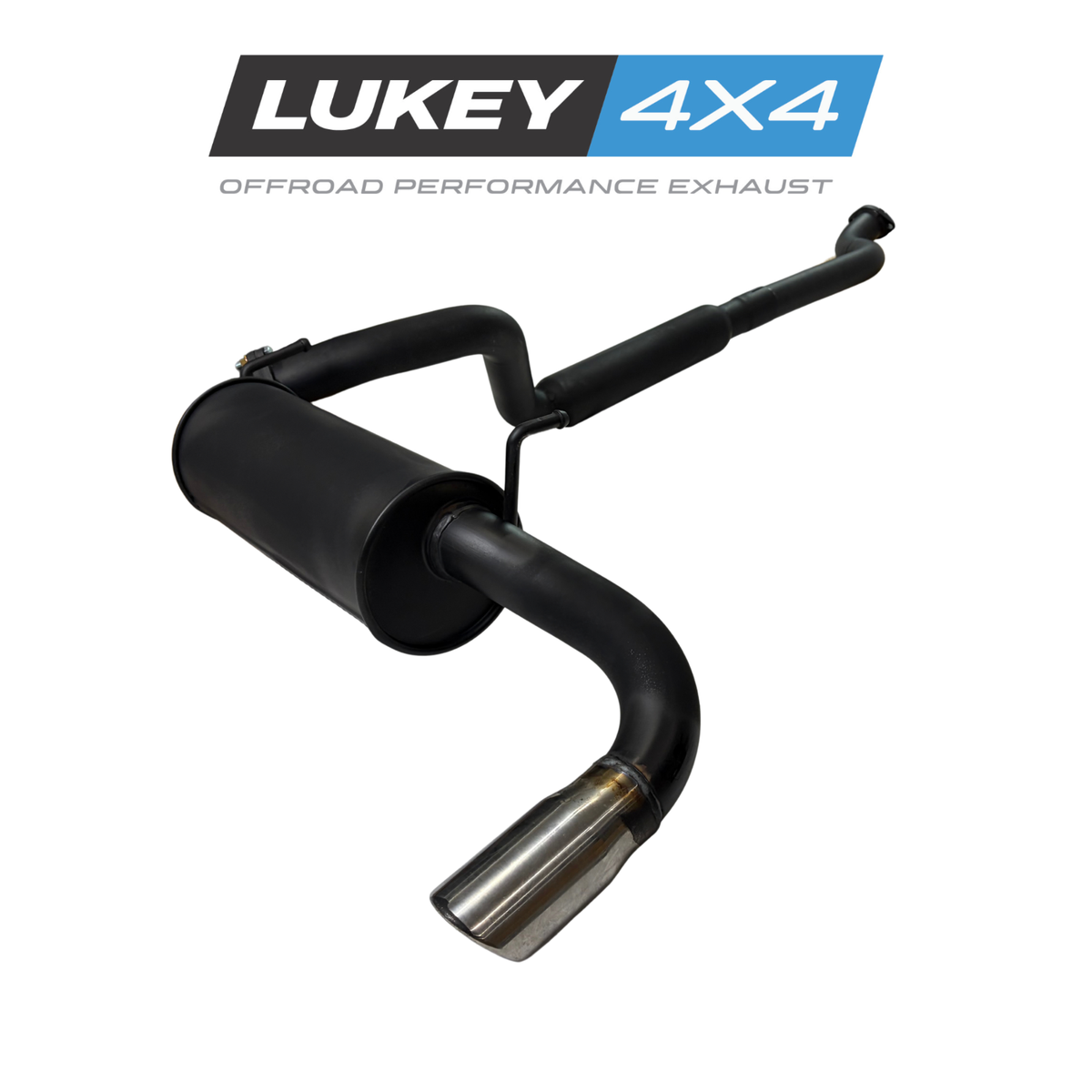 Lukey 4x4 Exhaust System for Suzuki Jimny 2018-on - LKY-SUZU-JIM-PM