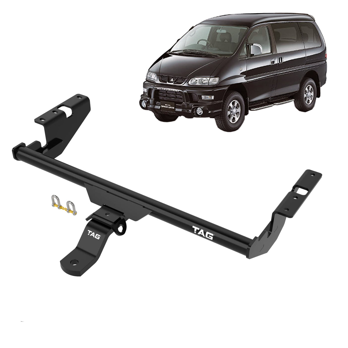 TAG Towbar Standard Duty for Mitsubishi Delica 1994-1997 | 1000kg towing - T2C005