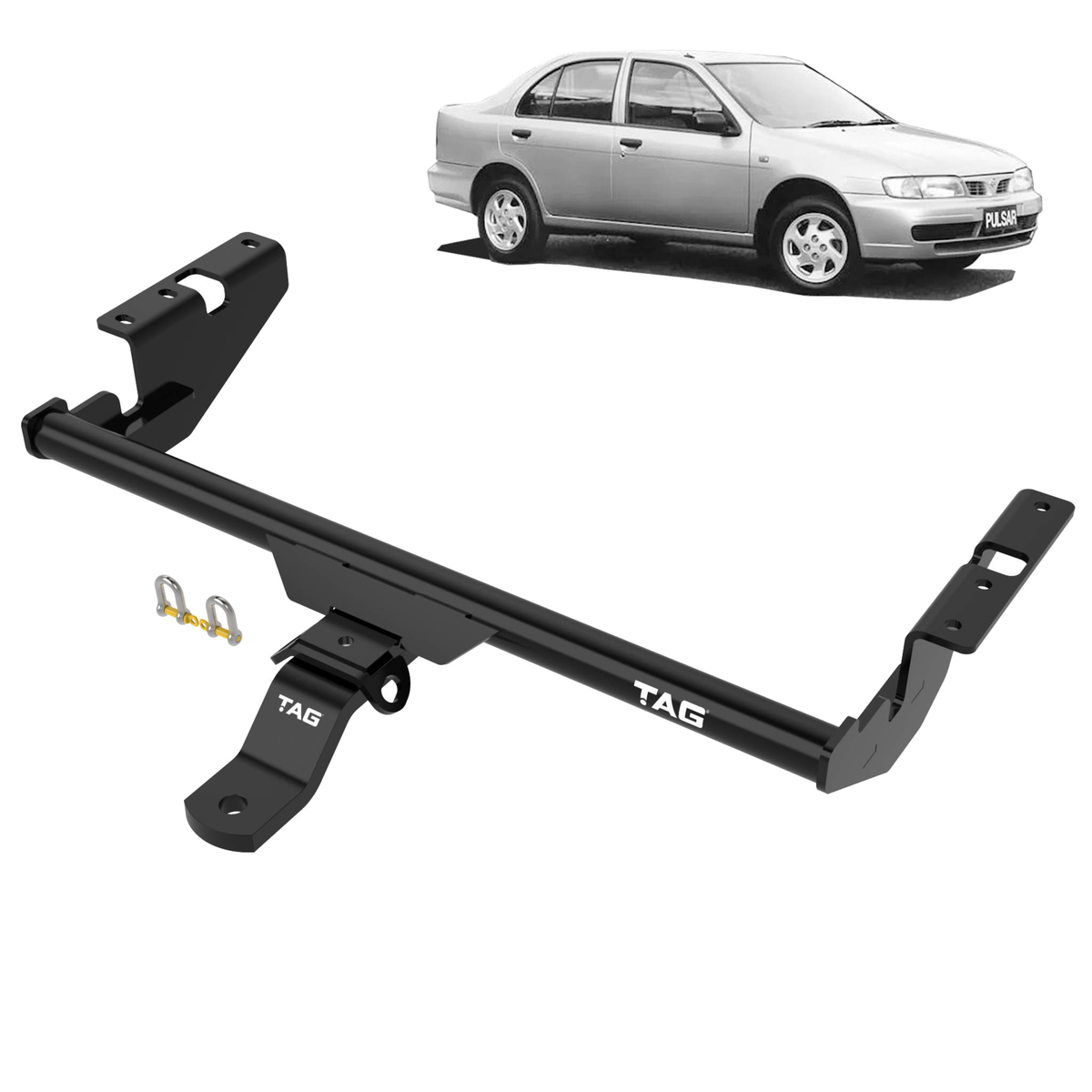 TAG Towbar Standard Duty for Nissan Pulsar 1995-2000 | 900kg towing - T2D434
