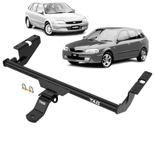 TAG - Ford Laser (1999 - 2002), Mazda 323 Astina (1998 - 2003) Standard Duty Towbar