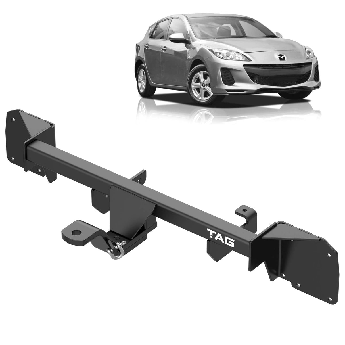 TAG Standard Duty Towbar for Mazda 3 Hatchback 2009-2014 | 900kg towing - T2M550