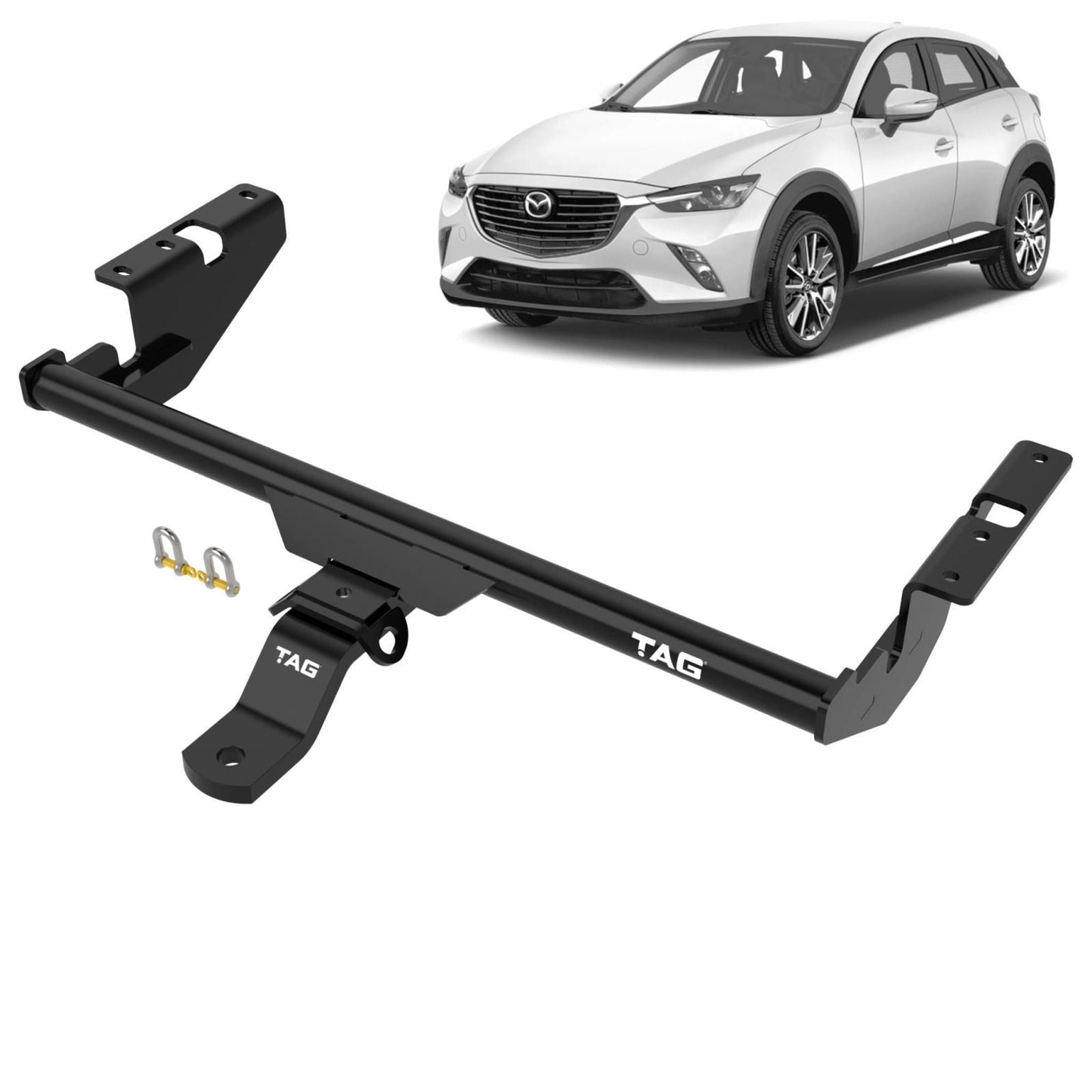 TAG - Mazda CX-3 DK (2015 - on) Standard Duty Towbar & Direct Fit Wiring Harness