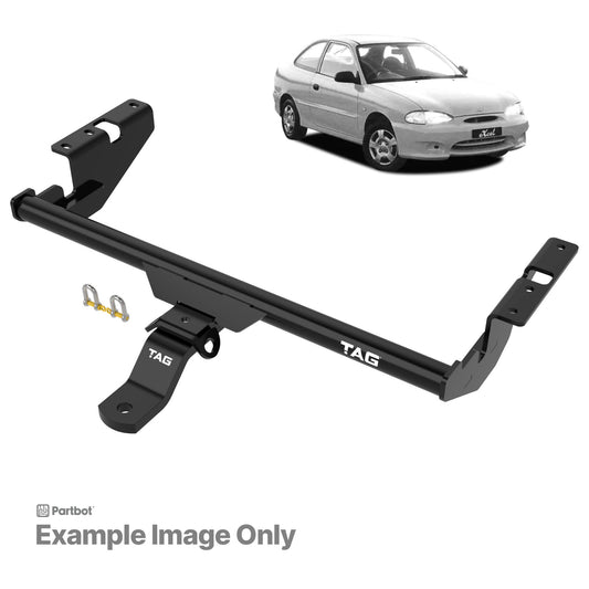 TAG Towbar Standard Duty for Hyundai Excel 1994-2000 | 600kg towing - T2Z039