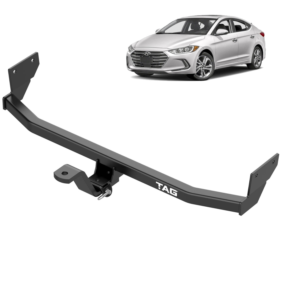 TAG Towbar Standard Duty for Hyundai Elantra 2011-2015 | 1300kg towing - T2Z571