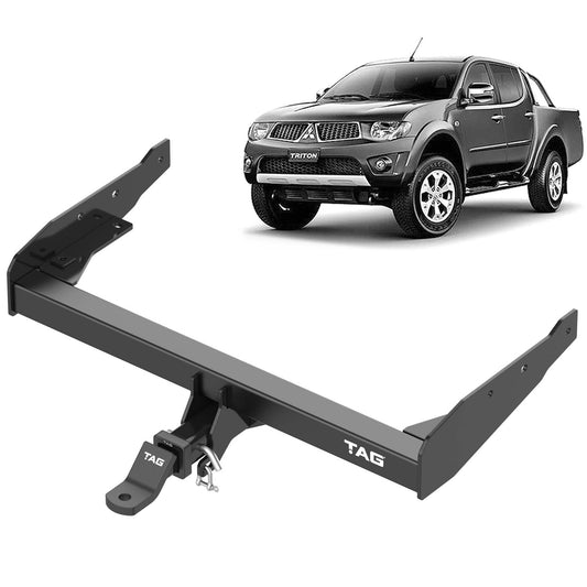 TAG Heavy Duty Towbar & Direct Fit Wiring Harness for Mitsubishi Triton MN 2009-2015 | 3000kg towing - T4C606-K201