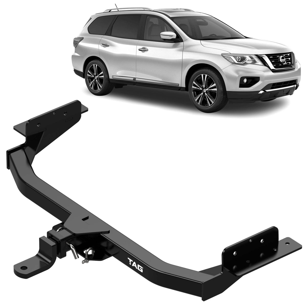TAG Towbar Heavy Duty for Nissan Pathfinder R52 2013-2020 | 2700kg towing - T4D605