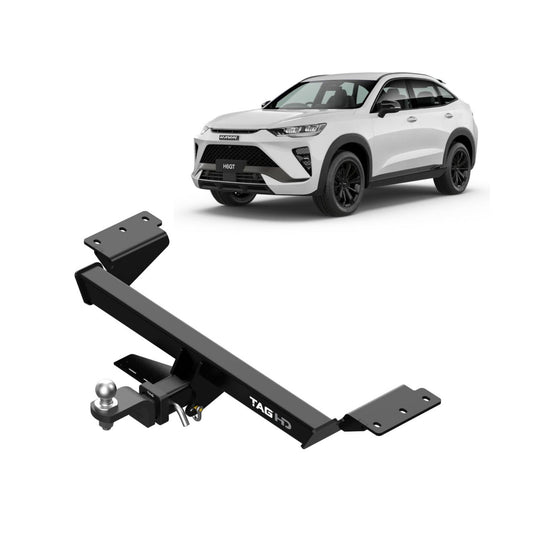 TAG Heavy Duty Towbar & Direct Fit Wiring Kit for Haval H6 H6GT & All Variants 2021-2025 | 2000kg towing - T4G859-K201