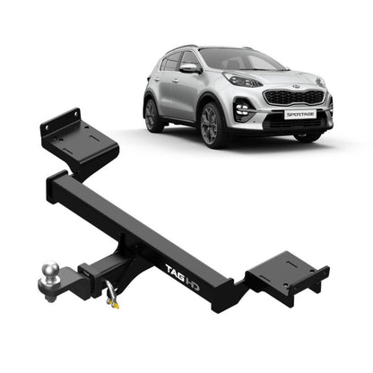 TAG - KIA Sportage QL Series (2015 - 2021) SUV Heavy Duty Towbar & Universal Wiring