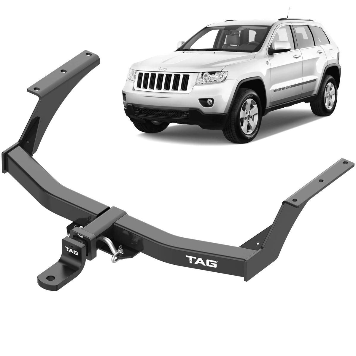 TAG Towbar Heavy Duty for Jeep Cherokee 2010-2013 | 2250kg towing - T4P499