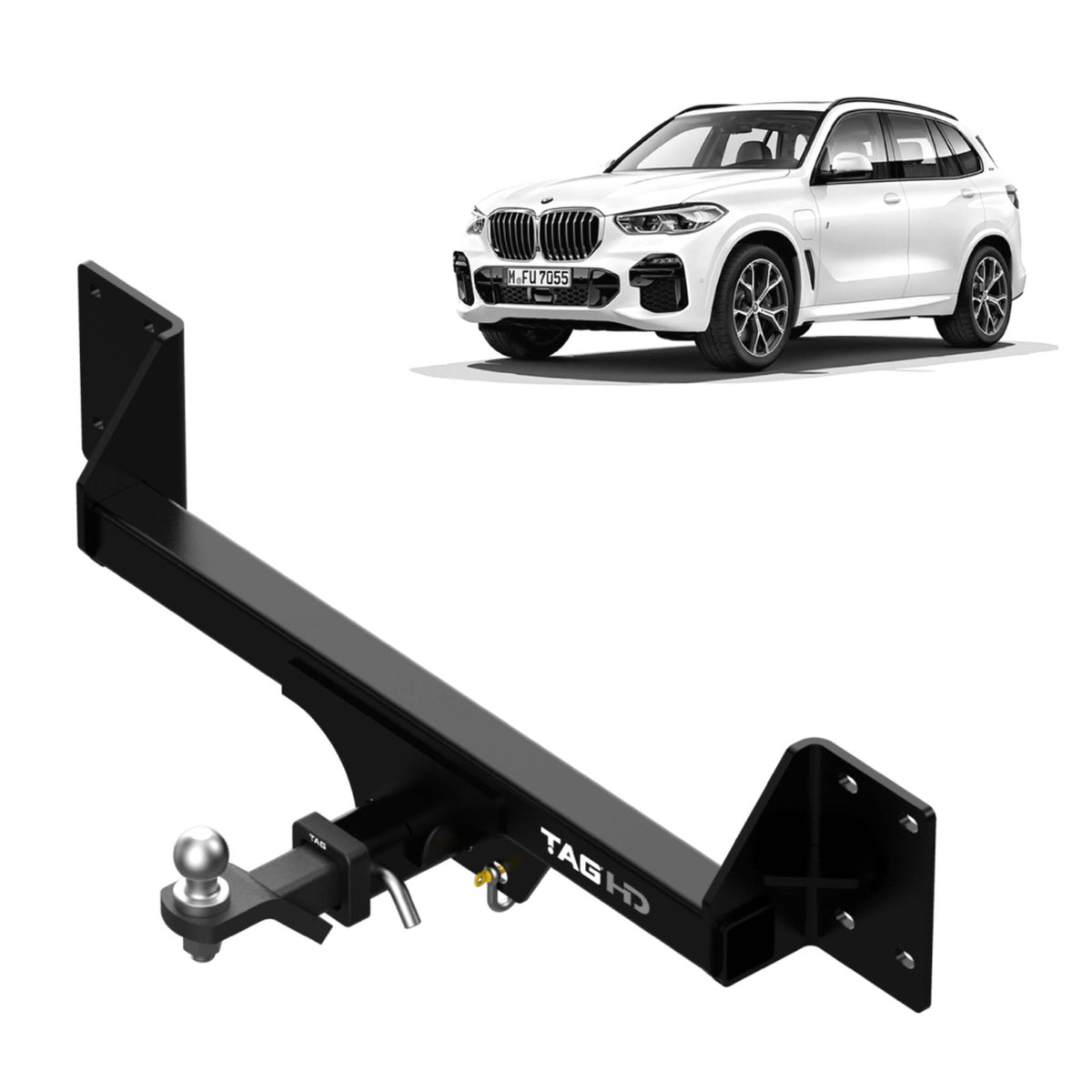 TAG Towbar Heavy Duty for BMW X5 E70 2006-2010 | 2700kg towing - T4P547