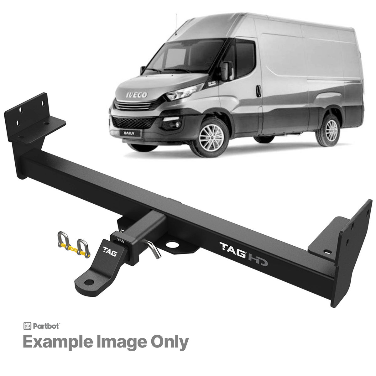 TAG Towbar Heavy Duty for Iveco Daily Vi 2014-on | 3200kg towing - T4P637-K301