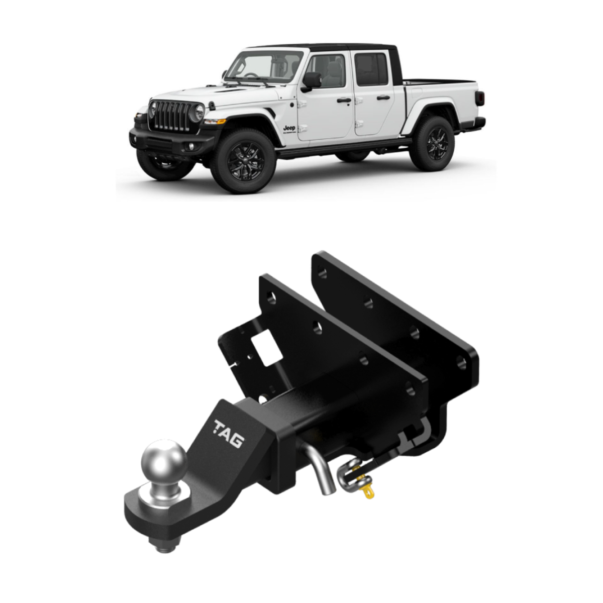 TAG - Jeep Gladiator (2020 - on) Heavy Duty Towbar