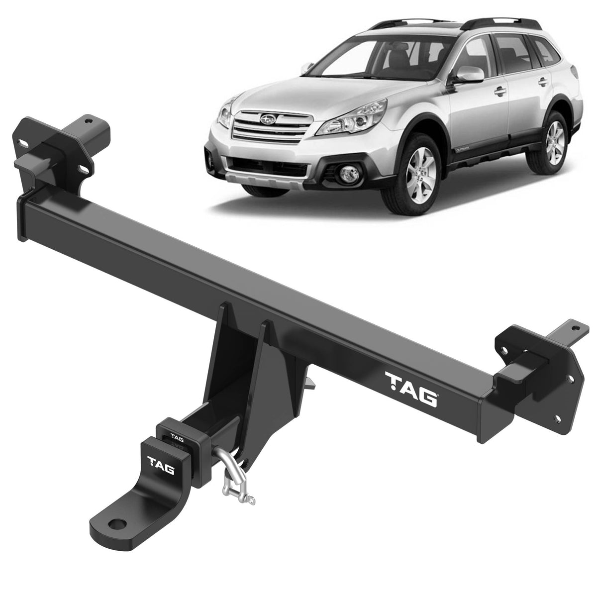 TAG Towbar Heavy Duty for Subaru Outback 2009-2015 | 1800kg towing - T4S629