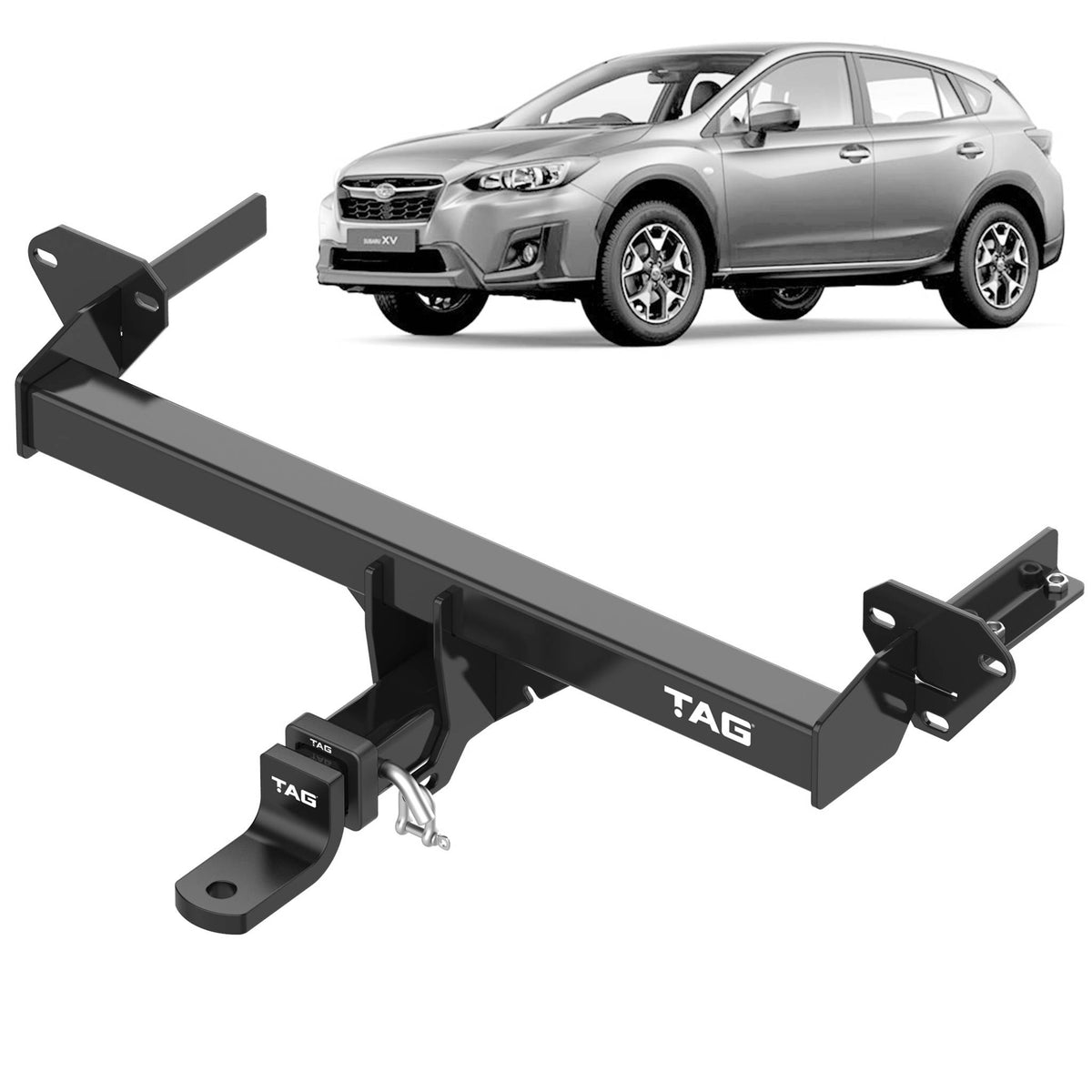 TAG Towbar Heavy Duty for Subaru XV 2017-2022 | 1400kg towing - T4S657