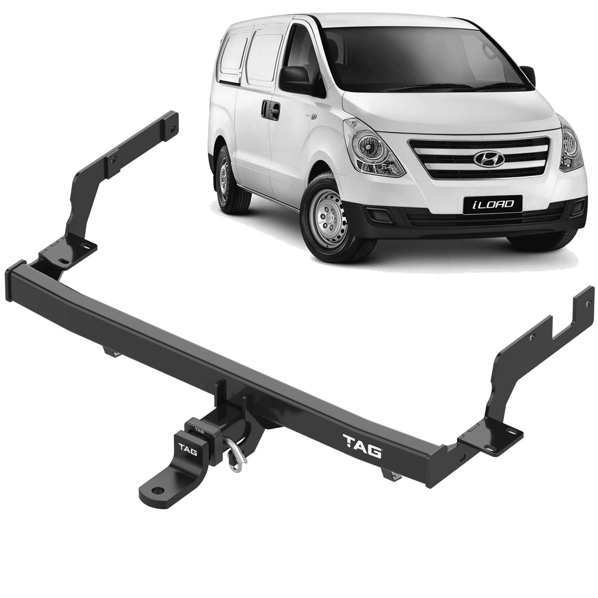TAG Towbar Heavy Duty for Hyundai IMAX 2008-2021 | 2000kg towing - T4Z542
