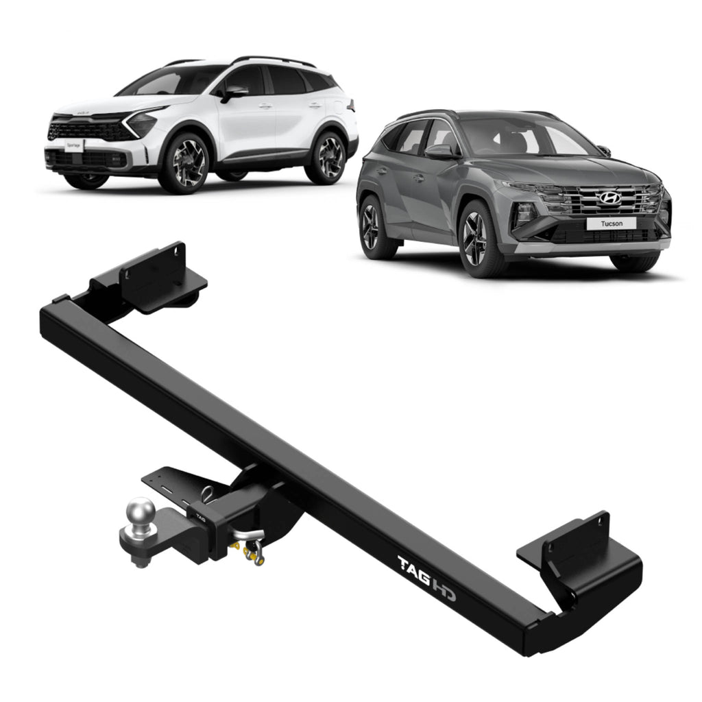 TAG - KIA Sportage NQ5 (2021 - on), Hyundai Tucson NX4 (2021 - on) SUV Heavy Duty Towbar